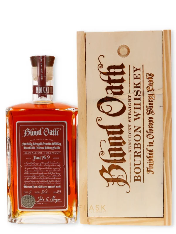Blood Oath Pact No. 9 Kentucky Straight Bourbon Whiskey