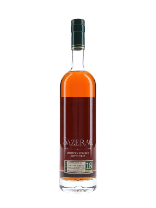Sazerac 18 Year Old Straight Rye Whiskey 2020